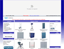 Tablet Screenshot of jvmateriais.com.br